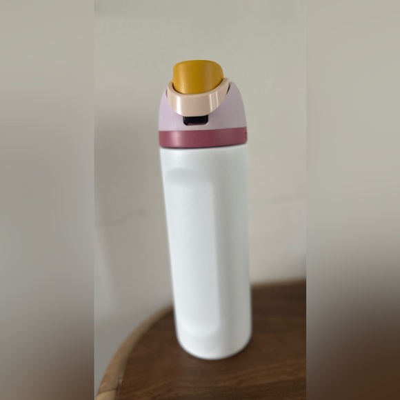 Owala White and Pink Water Bottle - Picture 2 of 4